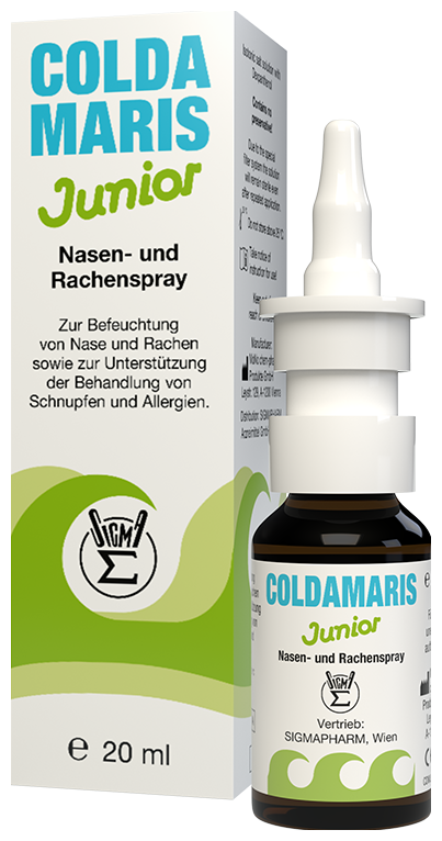 Coldamaris Junior nose and throat spray 20 ml