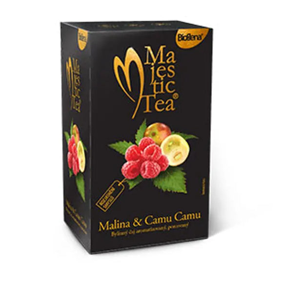 Biogena Majestic Tea Raspberry & Camu Camu 20 teabags