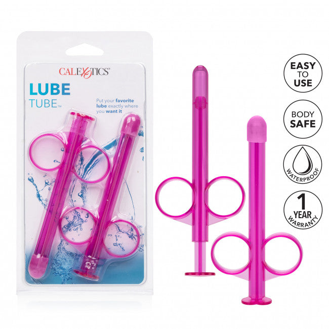 CalExotics Lube Tube Pink 2 pack