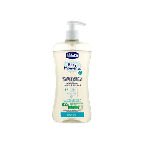 Chicco Gentle shampoo for hair and body 500 ml