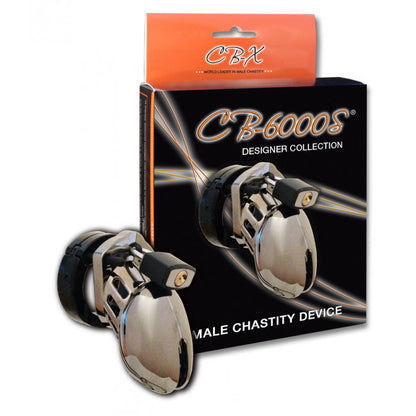 CB-X CB-6000S Small Male Chastity Device Chrome
