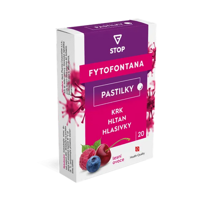 Fytofontana STOP forest fruit pastilles 20 pcs