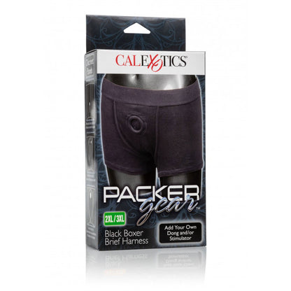 CalExotics Packer Gear Boxer Brief Harness Black