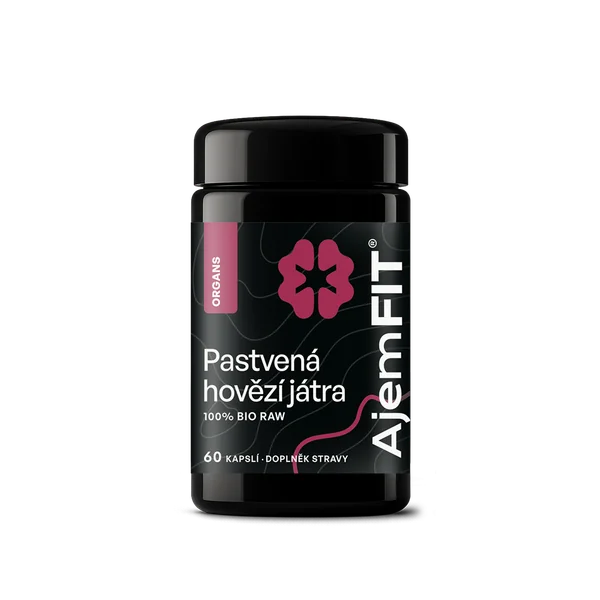 AjemFIT BIO Raw Beef Liver - 60 capsules