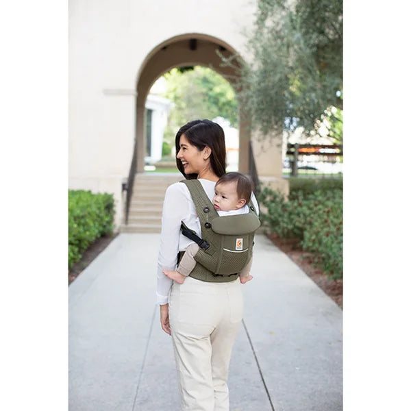 ergobaby carrier olive green Ergobaby Adapt Soft Flex Mesh Baby Carrier Green