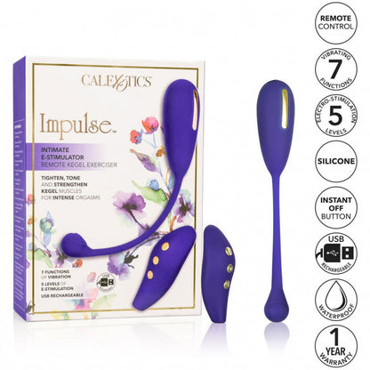 CalExotics Impulse Intimate E-Stimulator Remote Kegel Exerciser