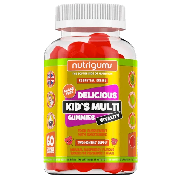 Nutrigums Kids Multi Vitality 60 jelly - raspberry