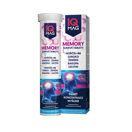 IQ Mag Memory 20 effervescent tablets
