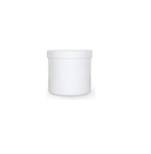 White Disposable Specimen cup 125 ml with lid - 16 pcs