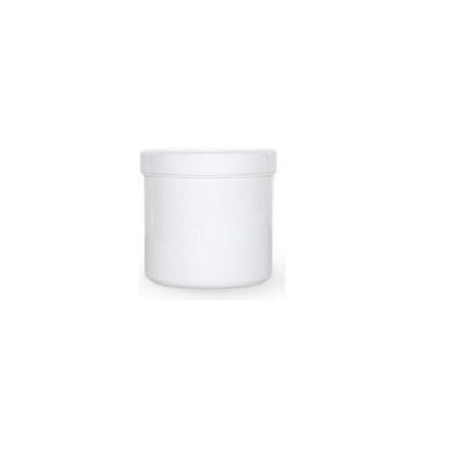 White Disposable Specimen cup 125 ml with lid - 16 pcs