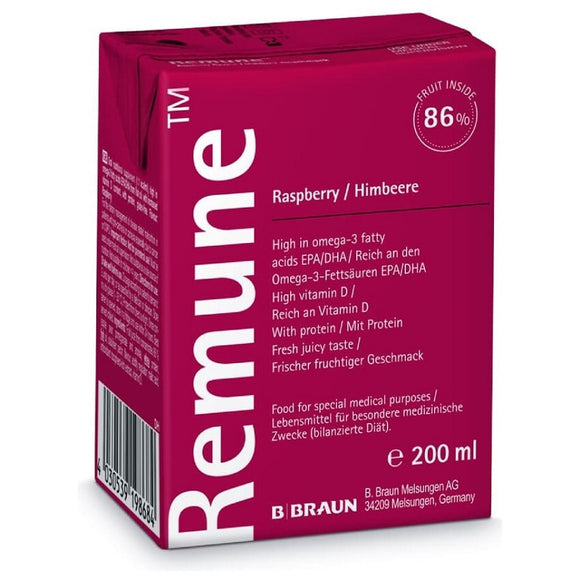 B. Braun Remune 14x200 ml raspberry flavor