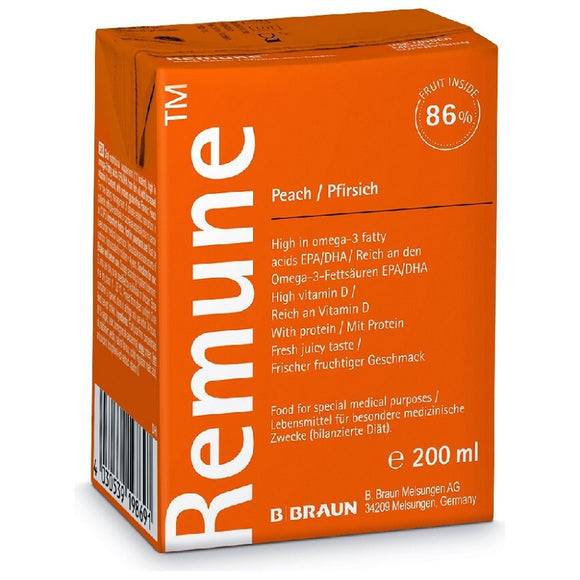 B. Braun Remune 14x200 ml Peach flavor