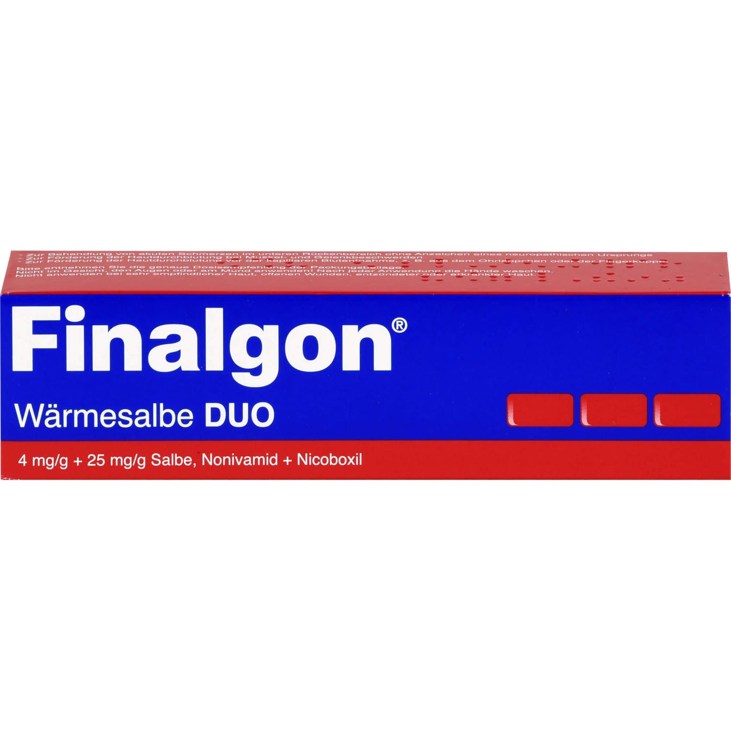 Finalgon Warming Ointment Duo, 20 g