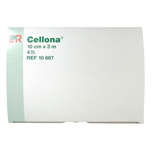 Cellona synthetic cotton for rigid bandages 10cm x 3m, 4 pcs