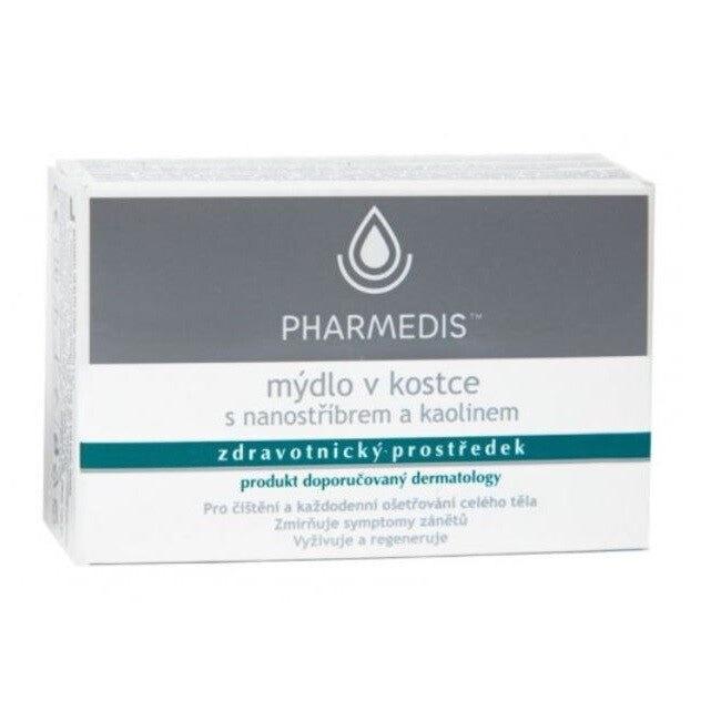 Pharmedis Soap with nano silver and kaolin 100 g