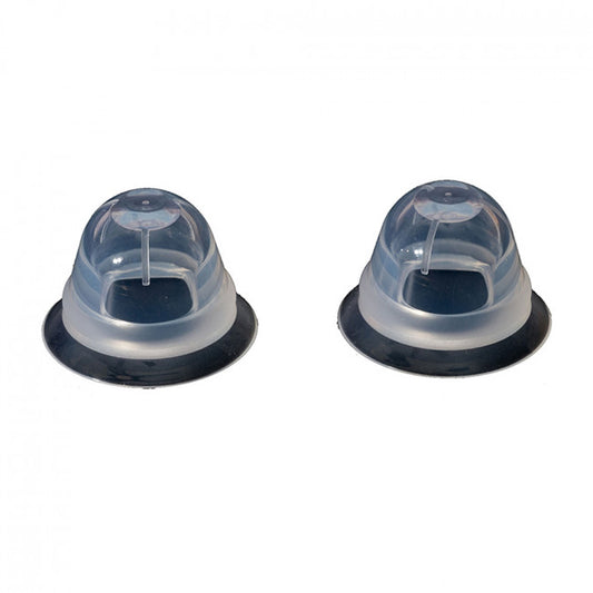 665 Super Silicone Nipple Suckers Large Clear