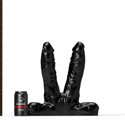 All Black Steroid Teamwork Dildo