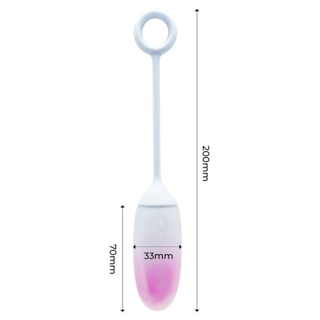 InToYou App Series Vibrating Egg with App Double Layer Silicone Purple  My  Dr. XM