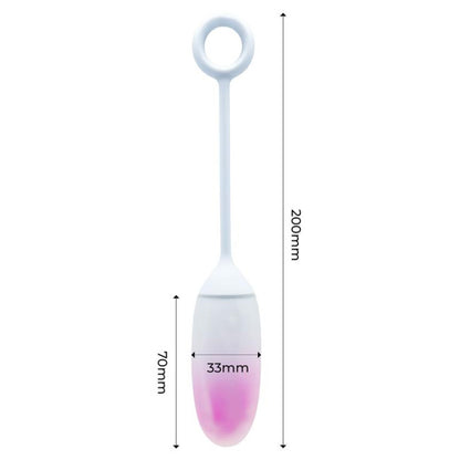 InToYou App Series Vibrating Egg with App Double Layer Silicone Purple-Blue