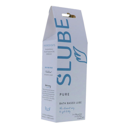 Slube Pure Bath Based Lube 2x125g