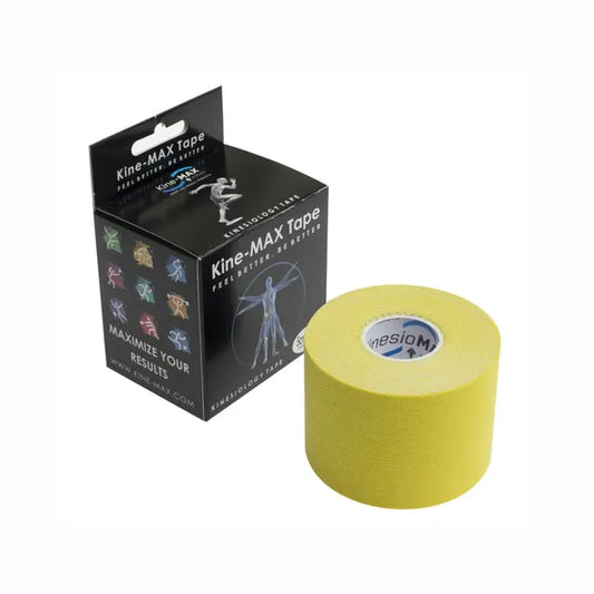 KineMAX Classic 5 cm x 5 m kinesiological tape 1 pc yellow