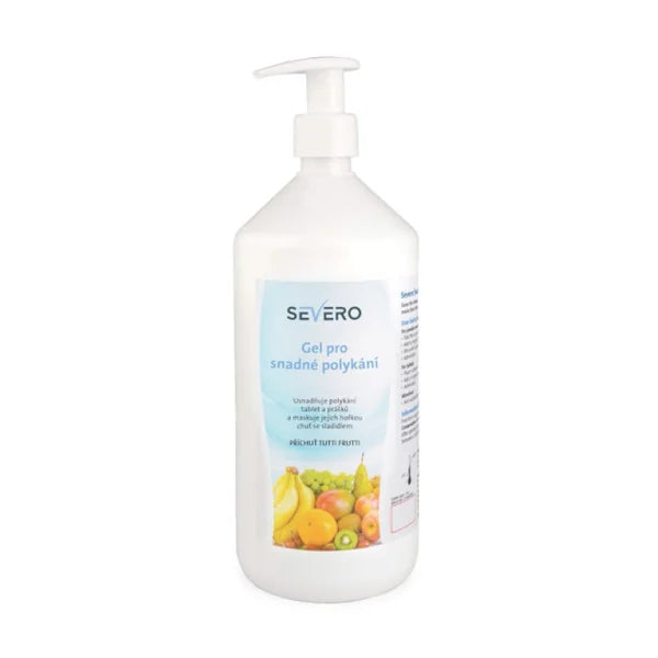 SEVERO Gel for easy medicine swallowing tutti frutti flavor 1000 ml