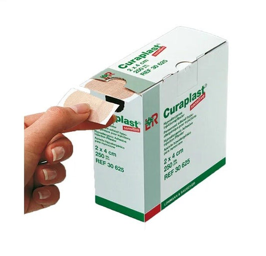 Curaplast Post-injection sensitive patch 2 x 4cm, 250 pcs