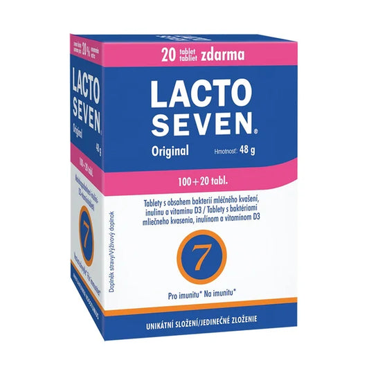 Vitabalans LactoSeven 100+20 tablets