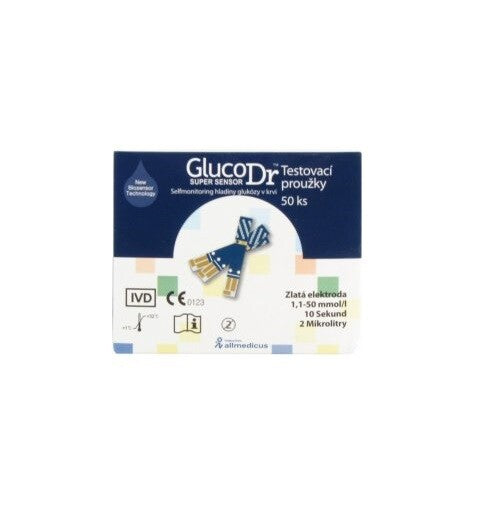 GLUCODR INSULIN DIAGNOSTIC STRIPS 50 pcs