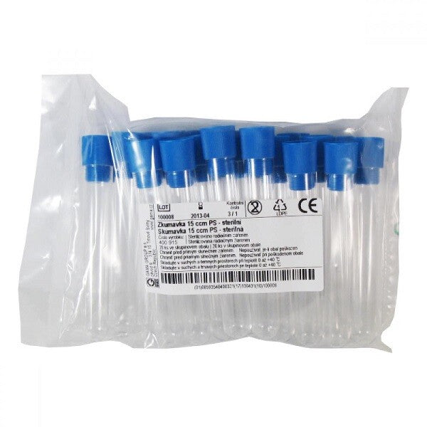 Gama Tube 15ccm PS - sterile 20pcs - 400915