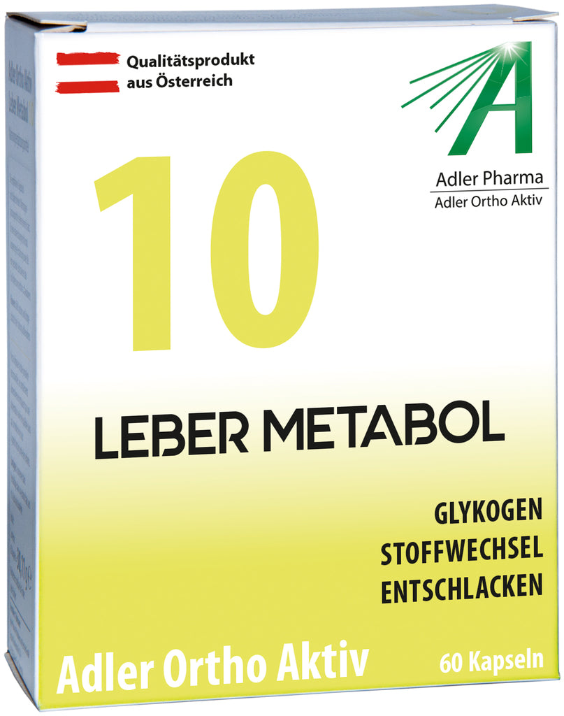 Adler Ortho Active No. 10 Liver Metabol 60 capsules