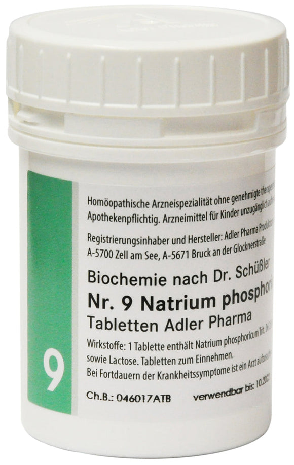 Schuessler salt No. 9 | Natrum phosphoricum D6 - 500 g