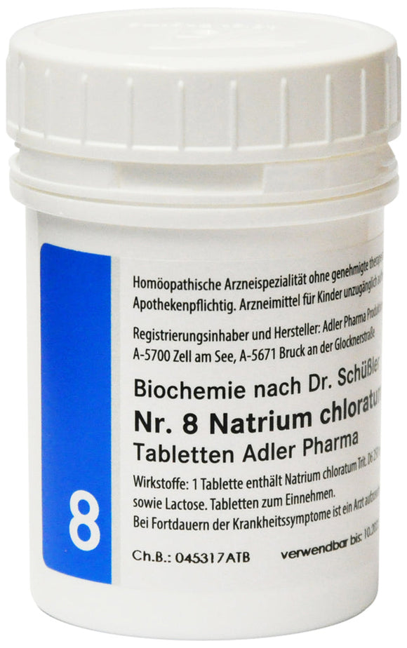Adler Schuessler Salt No.8 Sodium chlorate D6, 1000 g