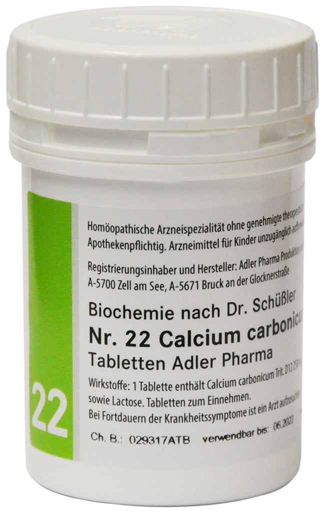 Adler Schuessler Salt No.22 Calcium carbonicum D12, 500 g