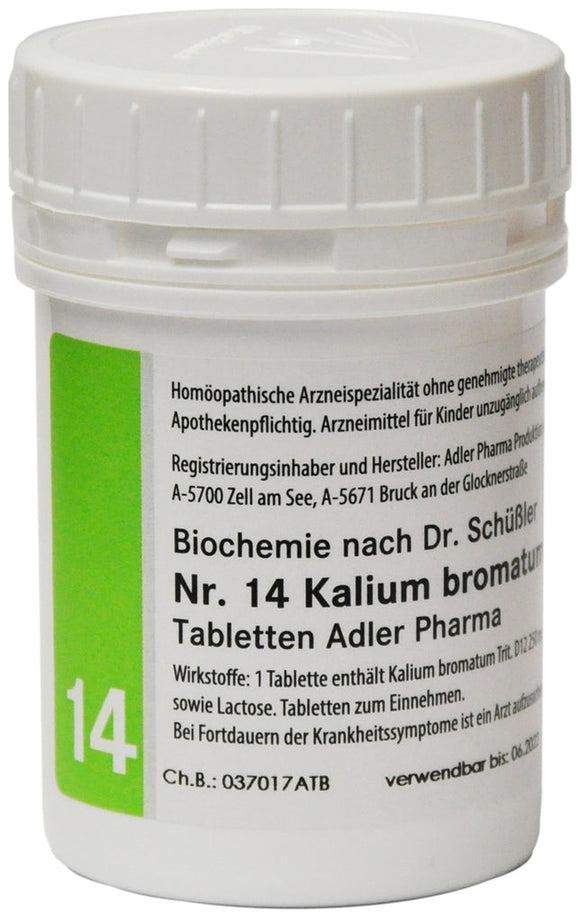 Adler Schuessler Salt No.14 Potassium bromatum D12, 250 g