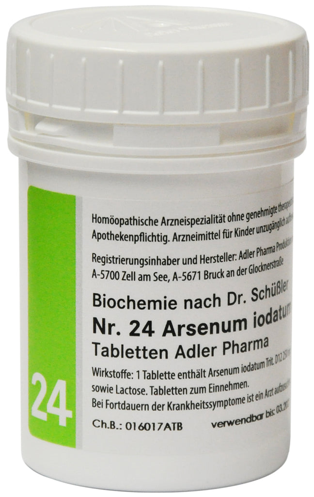 Adler Schuessler Salt No.24 Arsenum iodatum D12, 1000 g