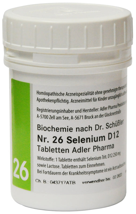 Adler Schuessler Salt No.26 Selenium D12, 500 g