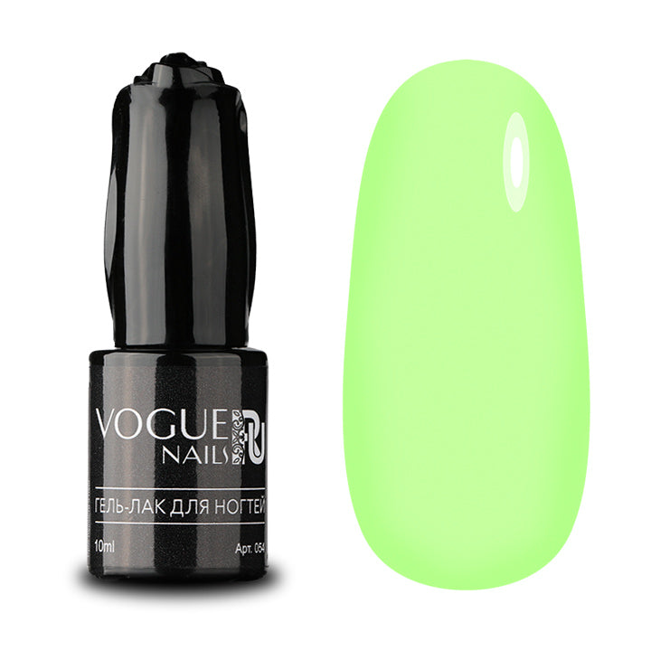 VOGUE NAILS gel lak 210 Neon green, 10 ml