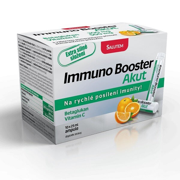 Immuno Booster Akut 10 ampoules with orange flavor