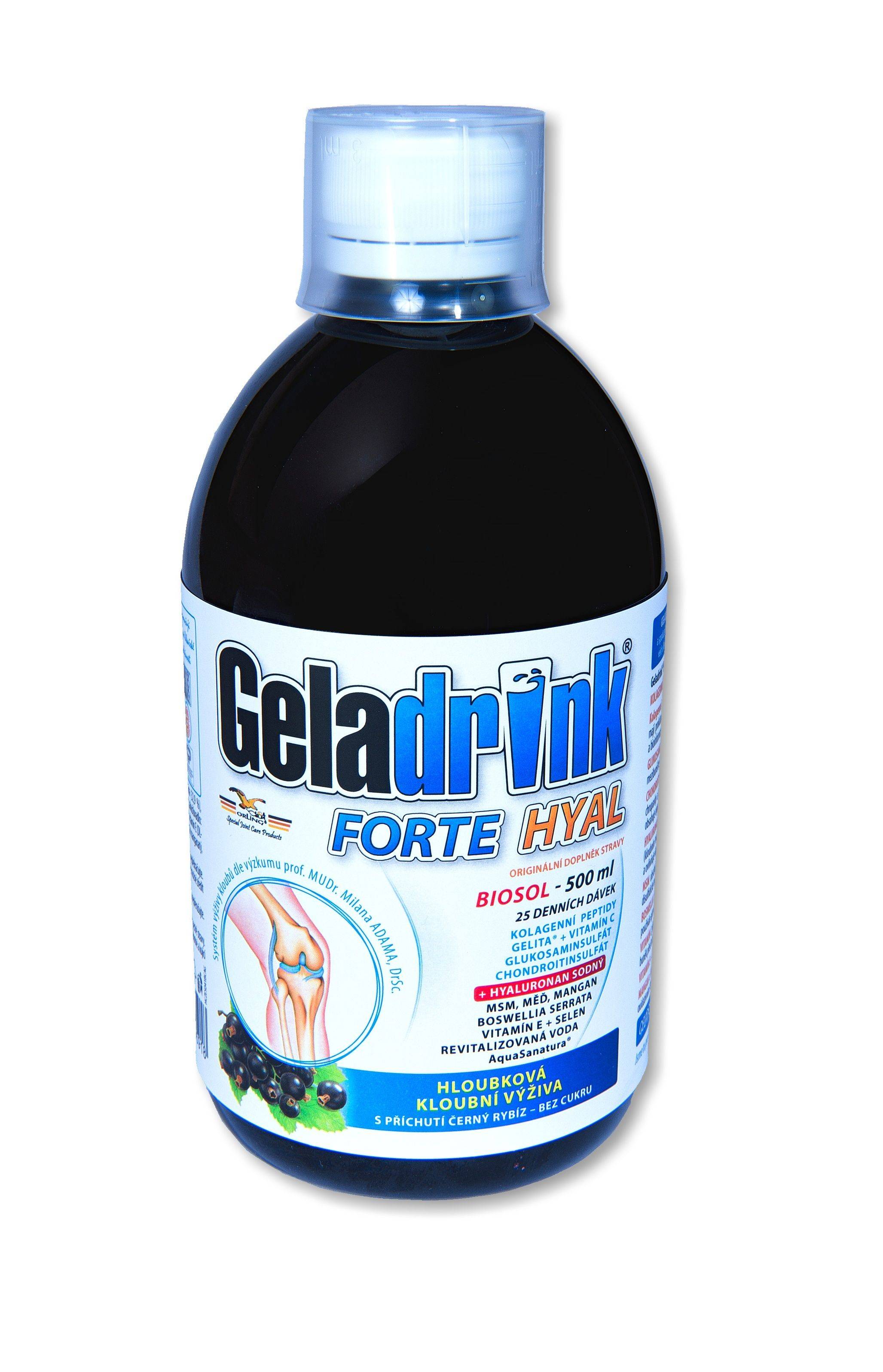 Geladrink FORTE HYAL Biosol Black Currant 500 ml – My Dr. XM
