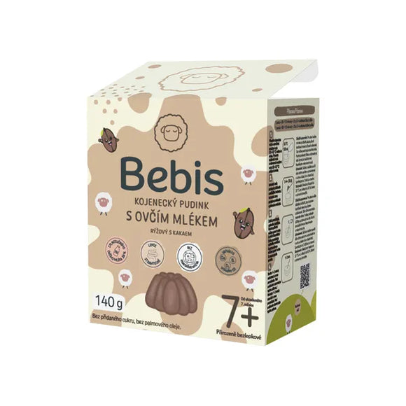 Bebis Infant pudding with sheep's milk, rice and cocoa 140 g