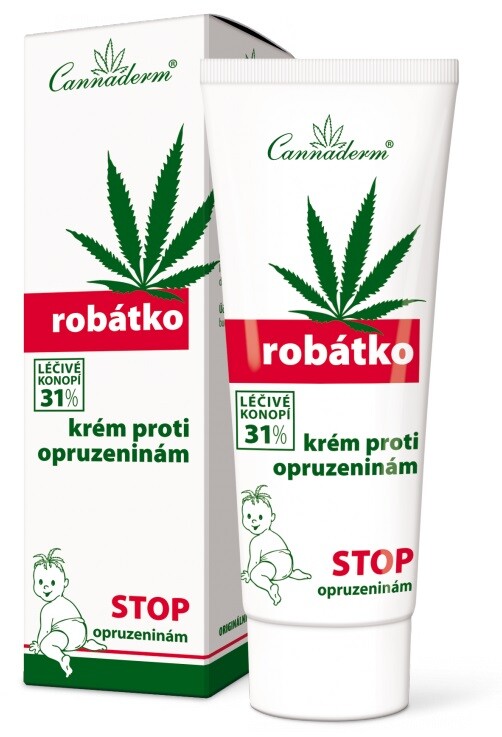 Cannaderm Robátko cream against nappy rash 75g
