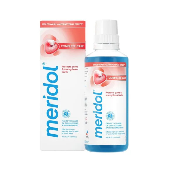 Meridol Complete Care mouthwash 400 ml – My Dr. XM