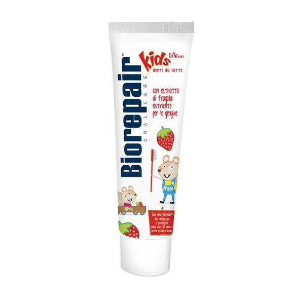 Biorepair Junior 0-6 years toothpaste strawberry 50 ml
