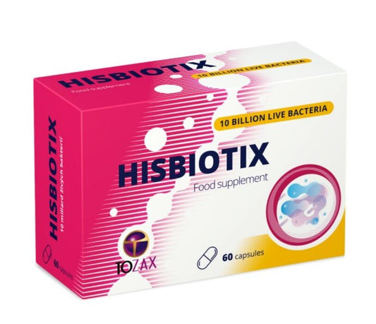 TOZAX Hisbiotix 60 capsules