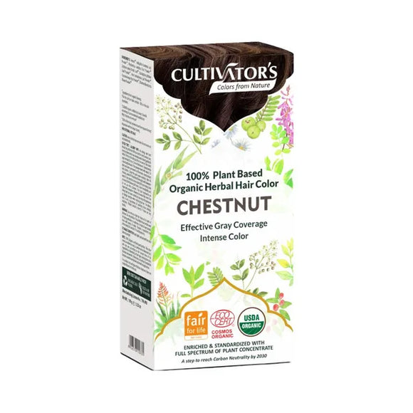 Cultivator's Organic Herbal Hair Color Chestnut