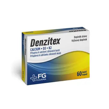 FG Pharma Denzitex Ca+D3+K2 - 60 capsules