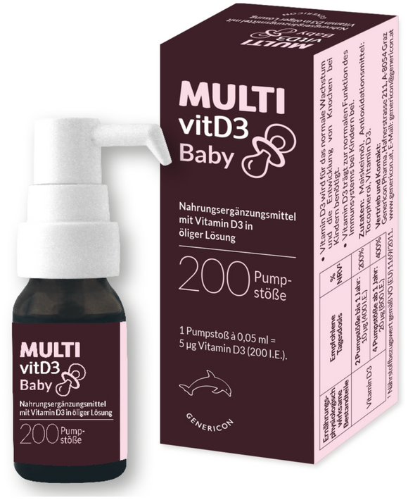 MULTIvitD3 Baby syrup 10 ml