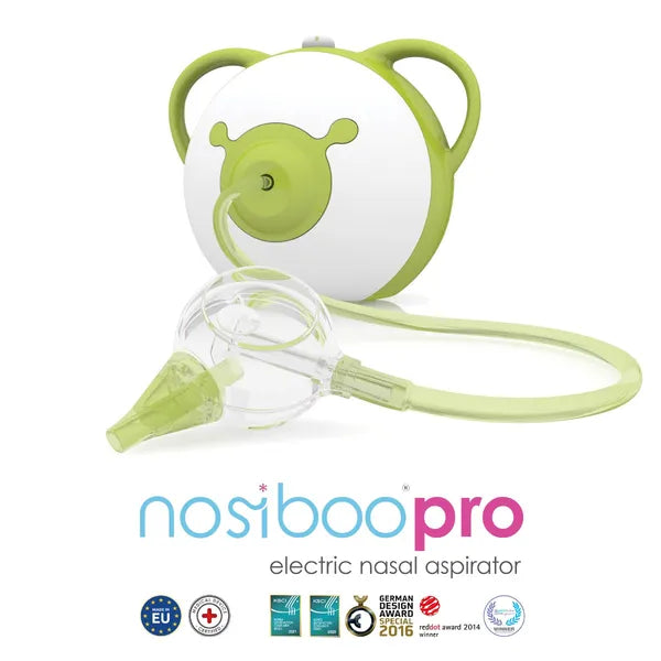 Nosiboo Pro Electric nasal aspirator green