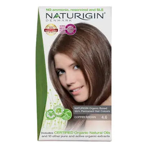 NATURIGIN Organic Permanent Hair Color Copper Brown 4.6 - 115 ml